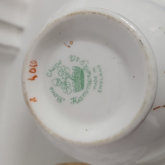 Vintage Hammersley Purple Heather Bone China Teacup and Saucer Set - Picture 6 of 6